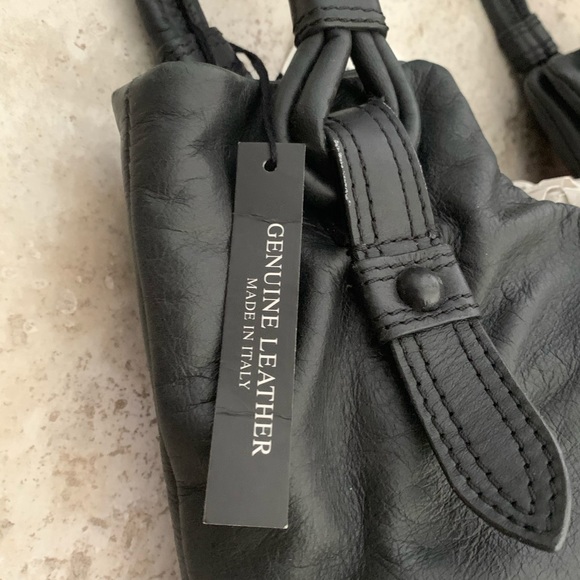 New Genuine leather black purse - Picture 4 of 5